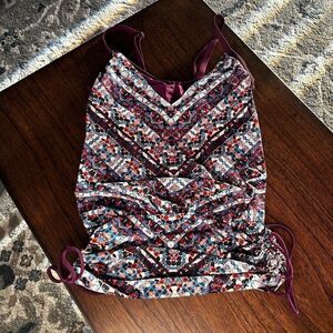 Athleta 34D/DD Cami Bra Tankini TOP ONLY